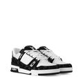 LOUIS VUITTON TRAINER MONOGRAM BLACK WHITE