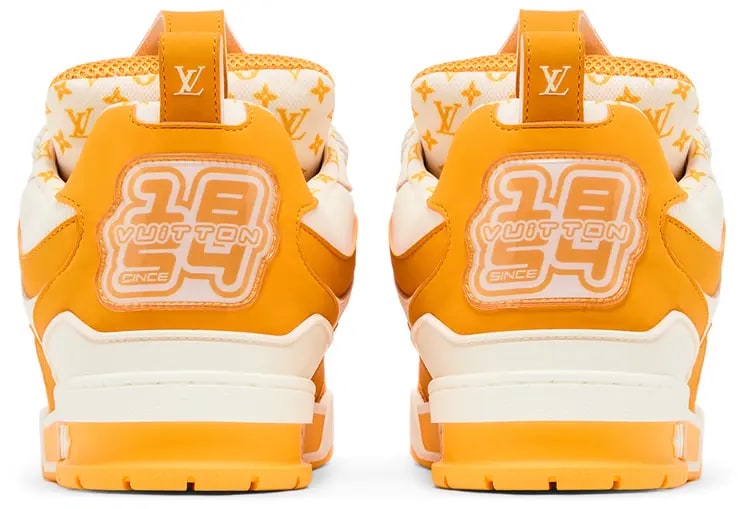 LOUIS VUITTON SKATE YELLOW WHITE