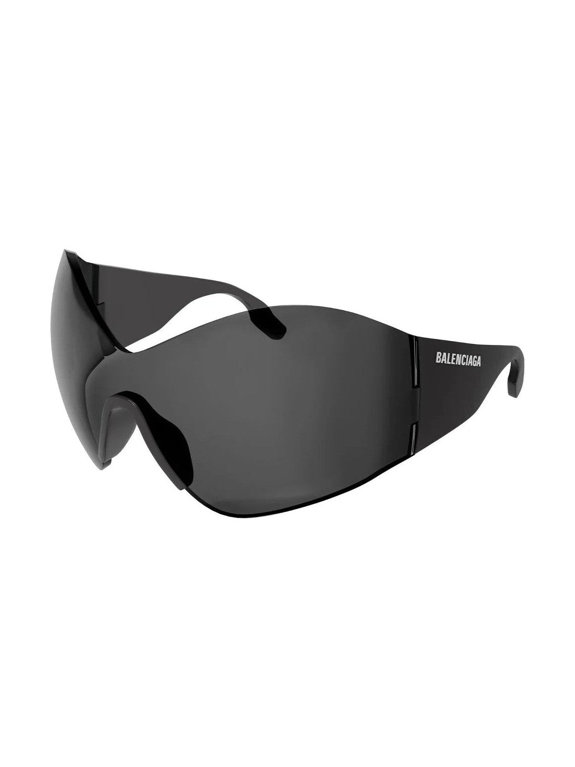 BALENCIAGA MASK BUTTERFLY SUNGLASSES BLACK