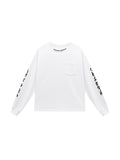 CHROME HEARTS LOVE YOU LONG SLEEVE T-SHIRT WHITE