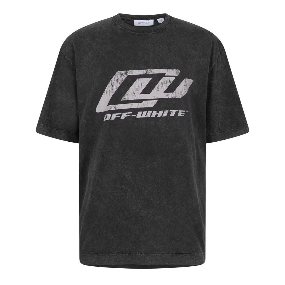 OFF WHITE OWR SKATE T-SHIRT WASHED BLACK
