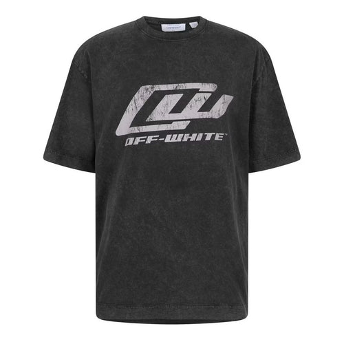 OFF WHITE OWR SKATE T-SHIRT WASHED BLACK