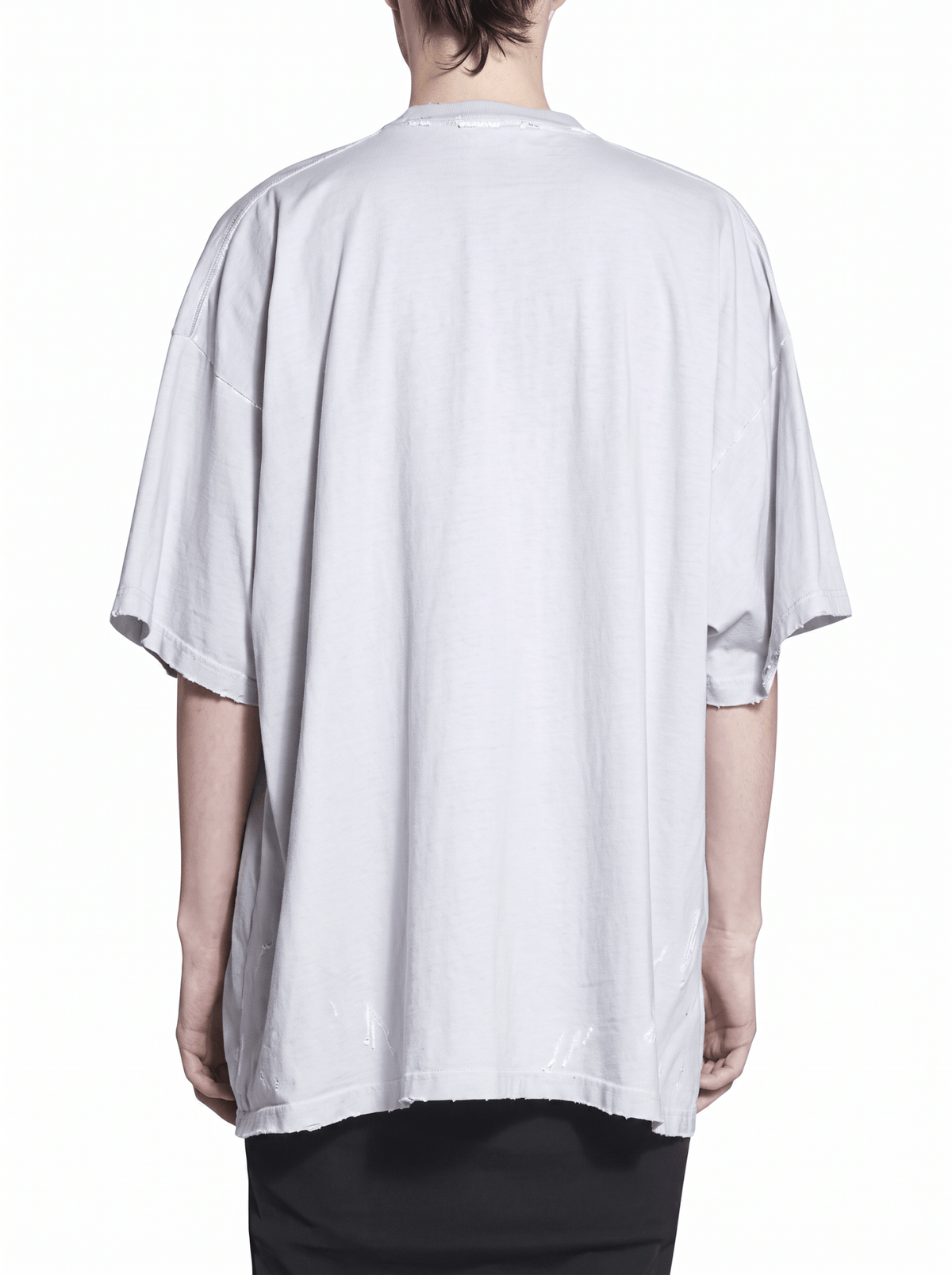 BALENCIAGA METAL OVERSIZE T-SHIRT GREY