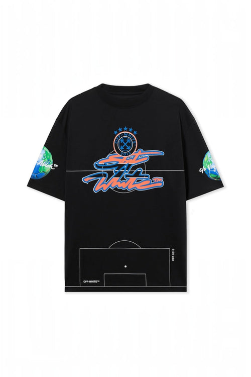 OFF WHITE SOCCER '26 ARROW SKATE T-SHIRT BLACK