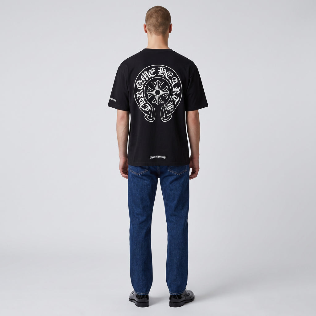 CHROME HEARTS HORSESHOE T-SHIRT BLACK