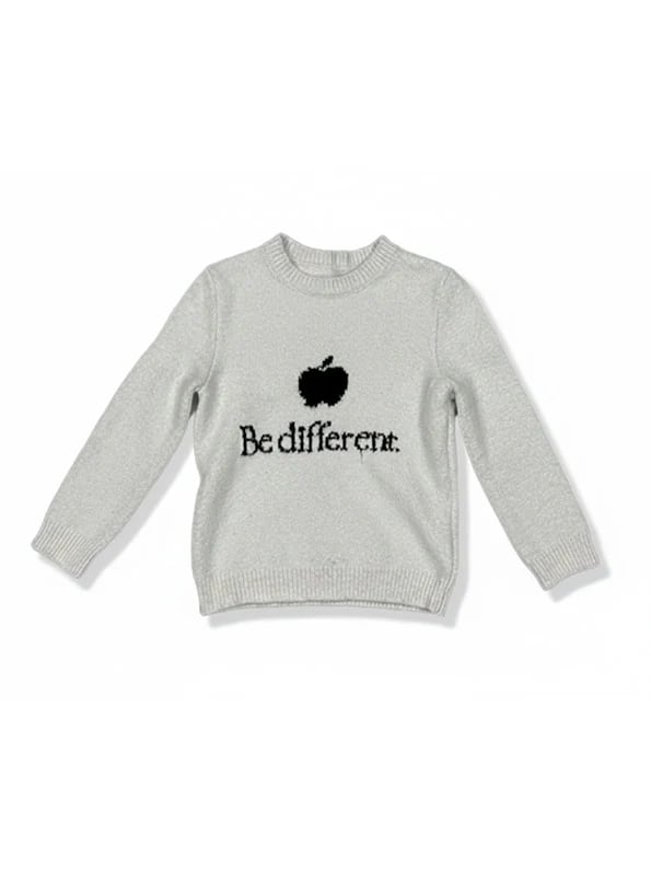 BALENCIAGA BE DIFFERENT KNIT CREWNECK