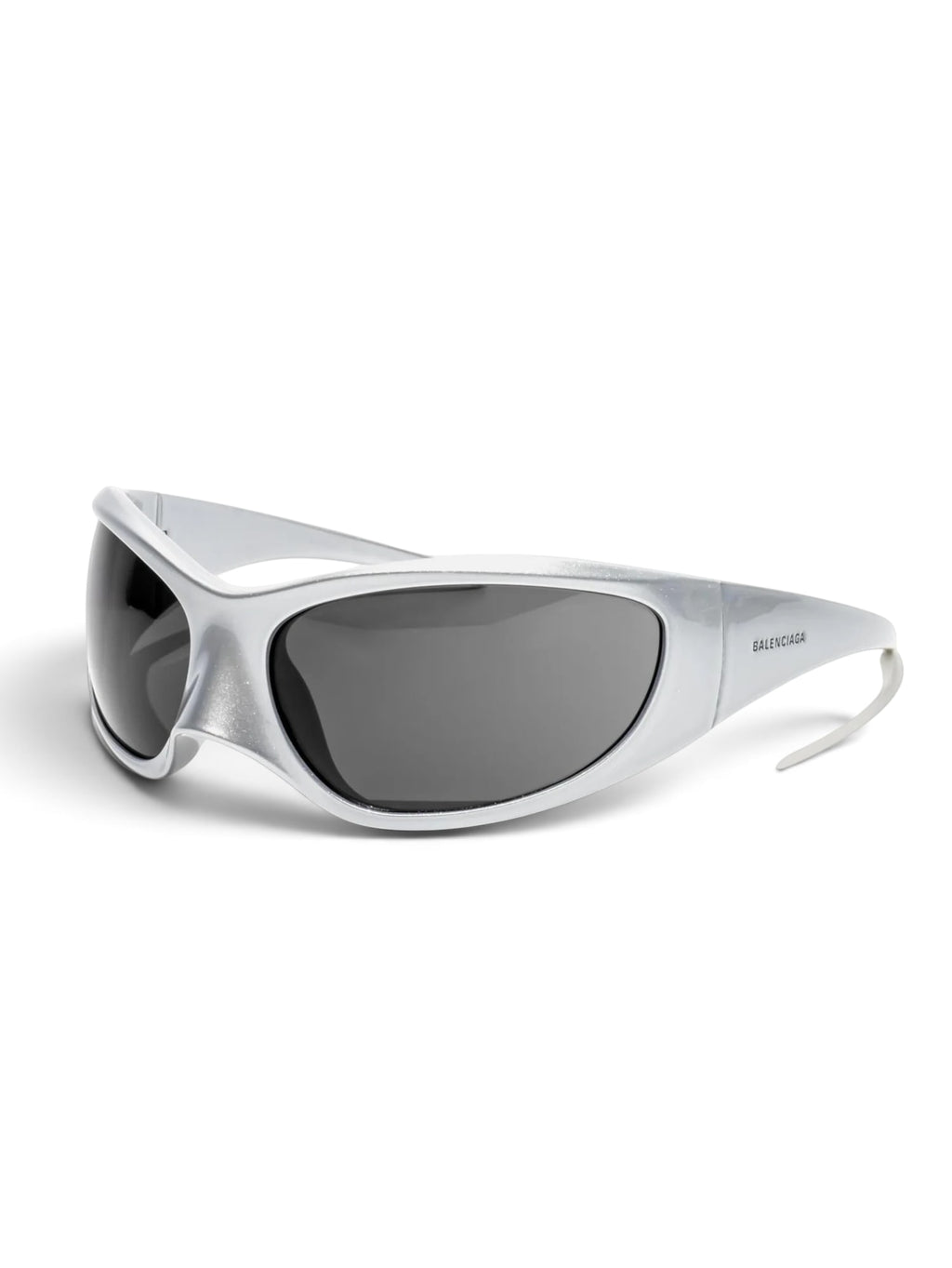BALENCIAGA “SKIN CAT” SUNGLASSES SILVER
