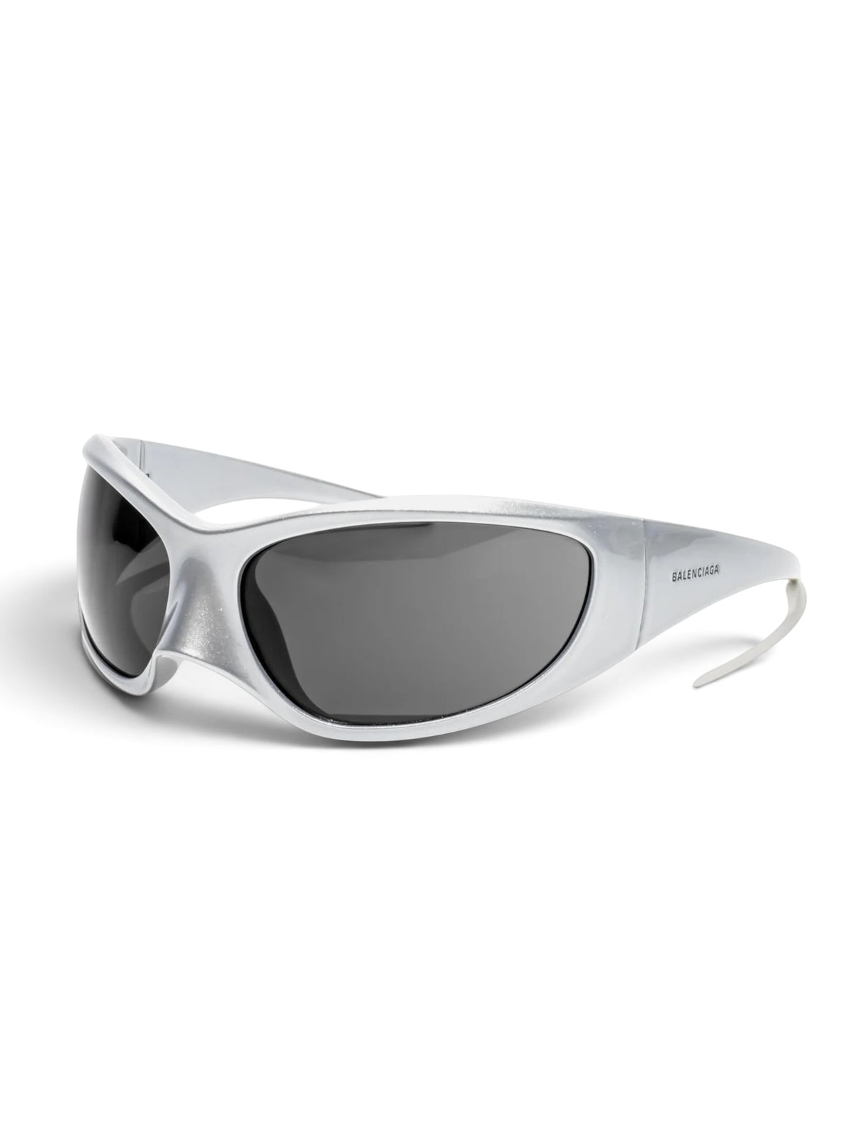BALENCIAGA “SKIN CAT” SUNGLASSES SILVER