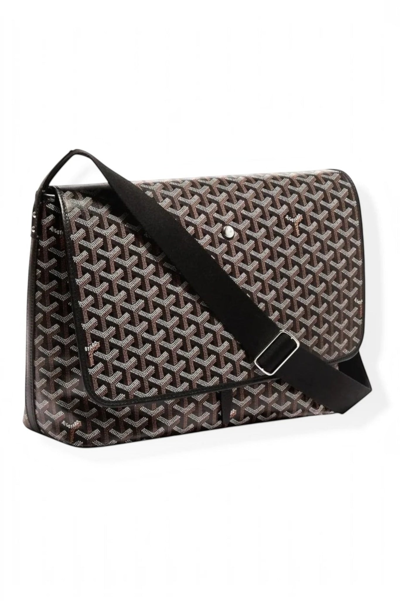 GOYARD CAPÉTIEN MESSENGER BAG BLACK