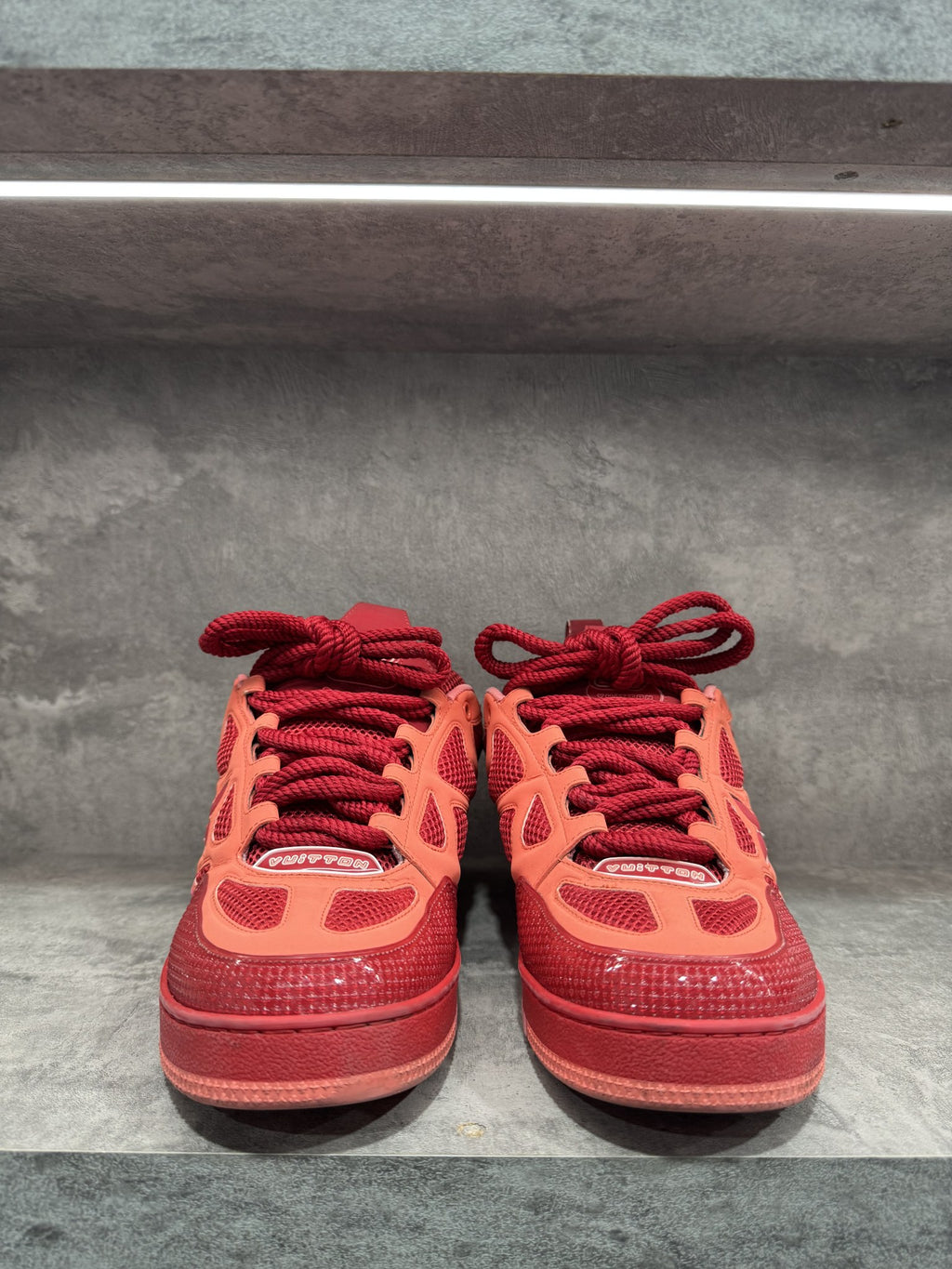 LOUIS VUITTON SKATE TRIPLE RED