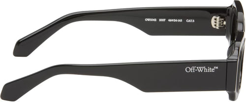 OFF WHITE BLACK OLYMPIA SUNGLASSES
