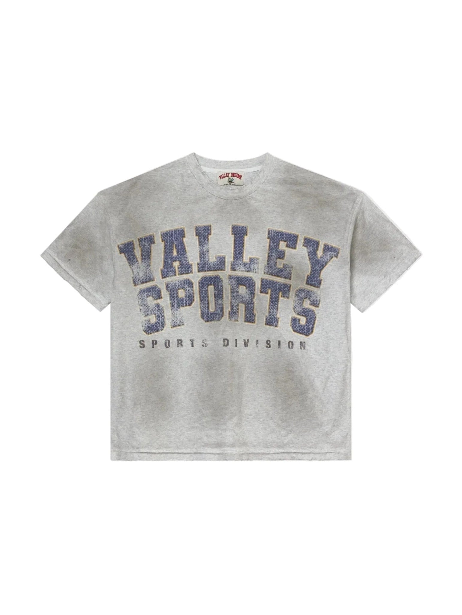 VALLEY SPORTS DIVISION TEE GREY