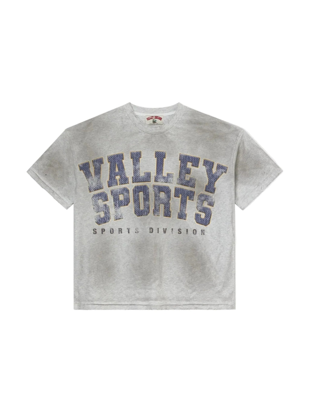 VALLEY SPORTS DIVISION TEE GREY