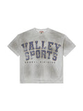VALLEY SPORTS DIVISION TEE GREY