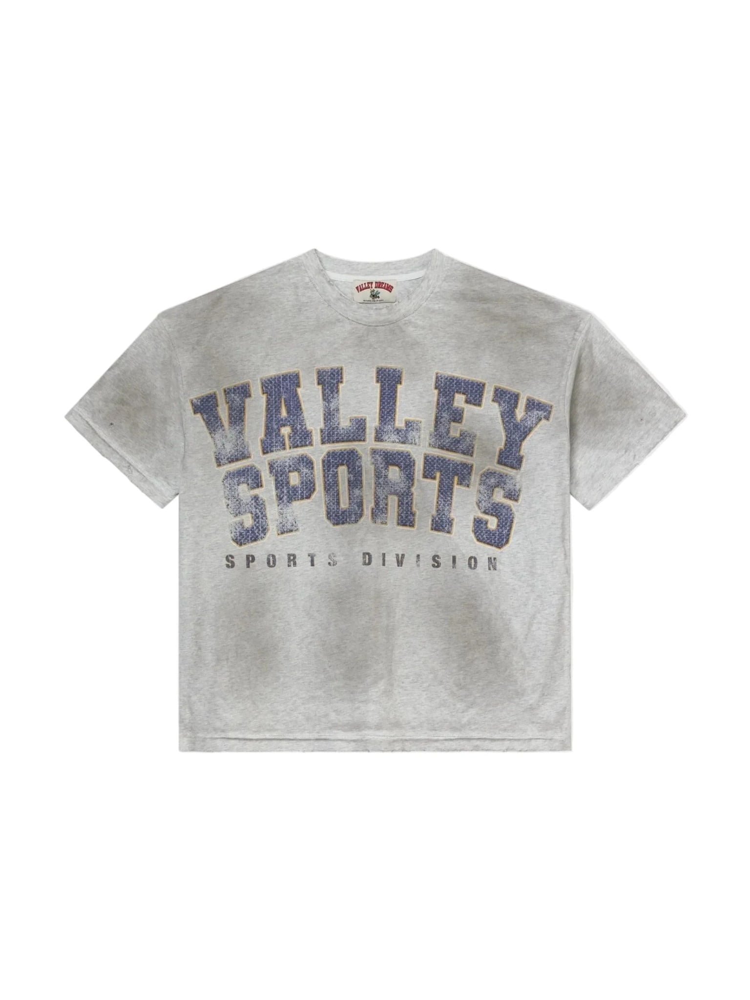 VALLEY SPORTS DIVISION TEE GREY