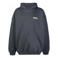 BALENCIAGA WASHED BLACK CAMPAIGN HOODIE