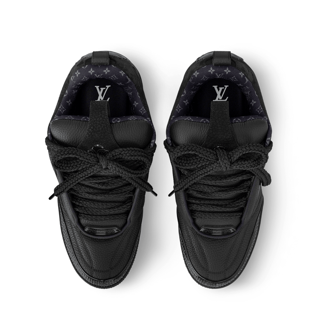 LOUIS VUITTON SKATE STAR BLACK LEATHER