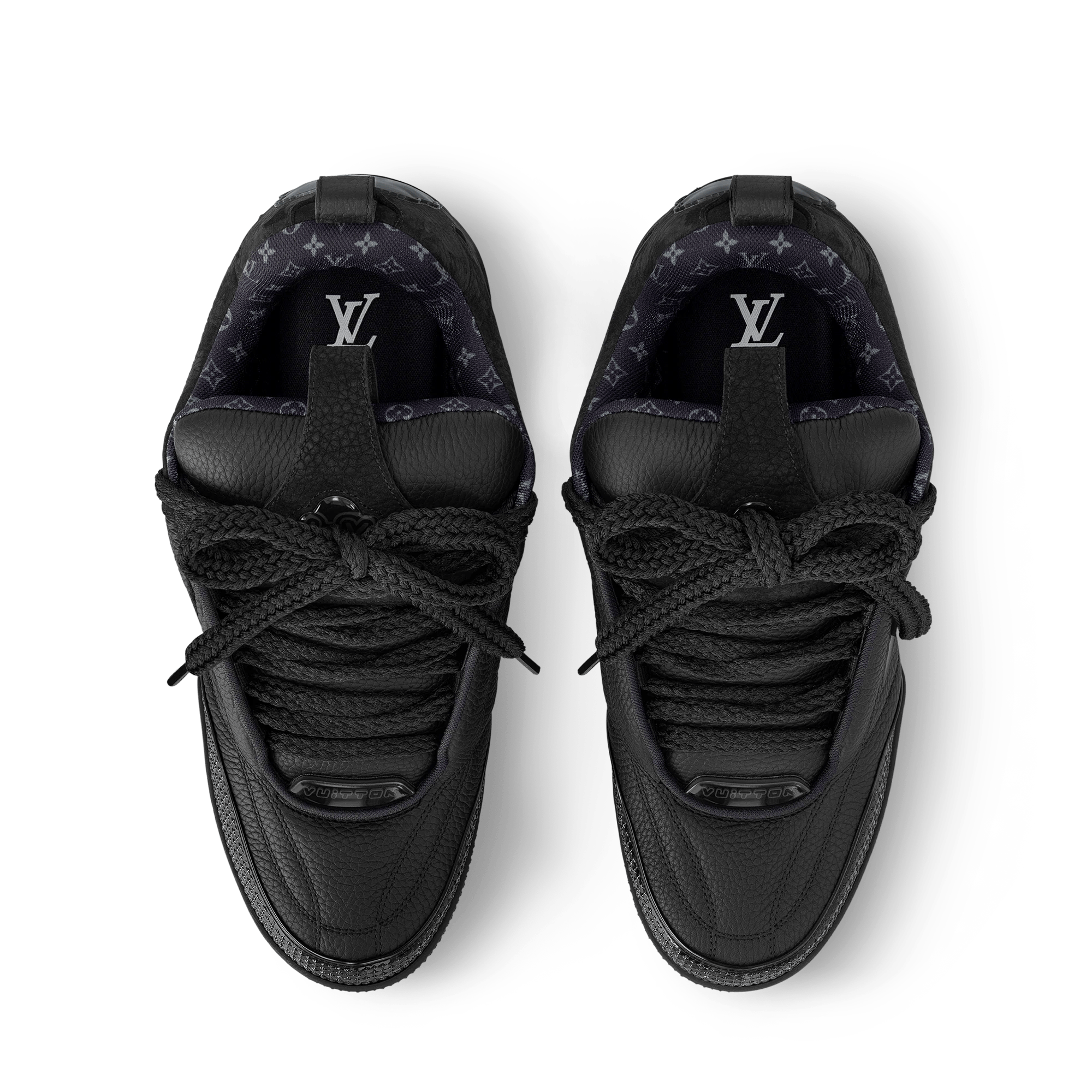 LOUIS VUITTON SKATE STAR BLACK LEATHER