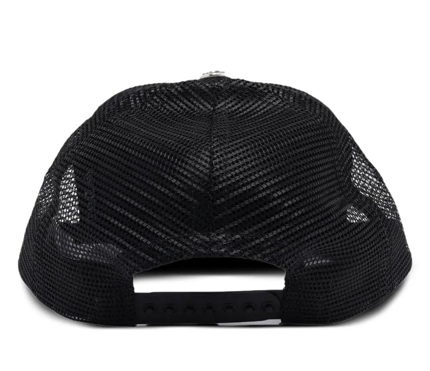CHROME HEARTS HOLLYWOOD TRUCKER HAT BLACK