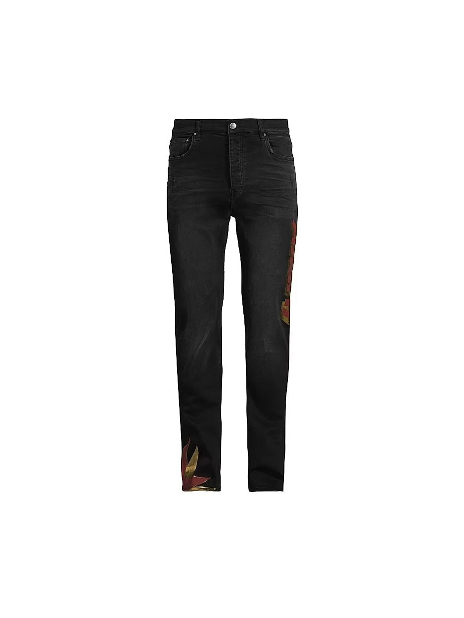 AMIRI SHADOW SLIM JEANS BLACK