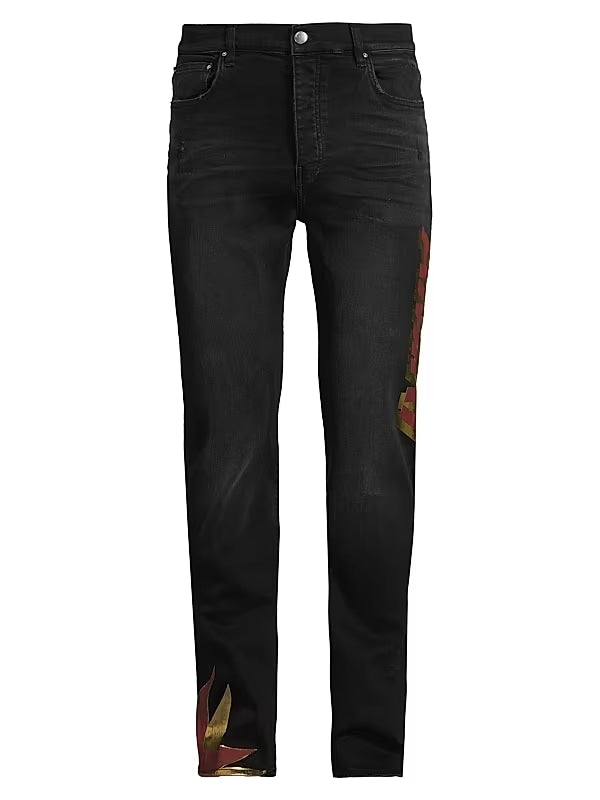AMIRI SHADOW SLIM JEANS BLACK