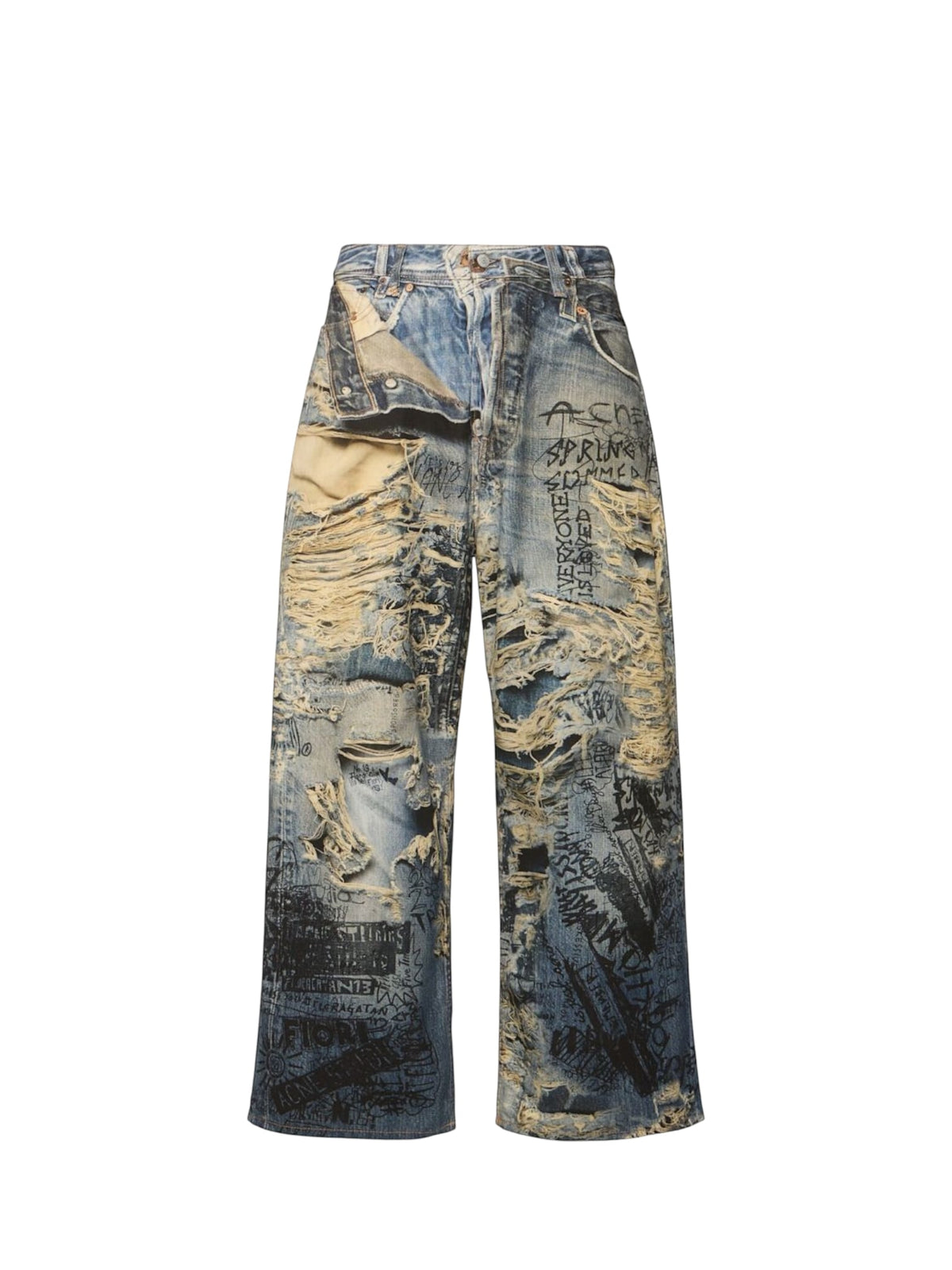 ACNE STUDIOS DISTRESSED TROMPE LOEIL