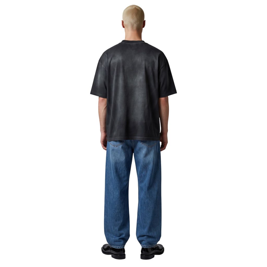 AMIRI HOLLYWOOD ARTS & CRAFTS STUDDED T-SHIRT BLACK