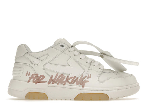 OFF WHITE OUT OF OFFICE 'FOR WALKING' WHITE PINK 