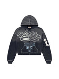 VALLEY RELIGION ZIP UP BLACK