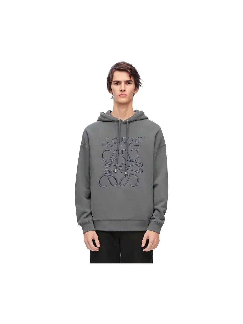LOEWE SPLIT LOGO RELAXED HOODIE