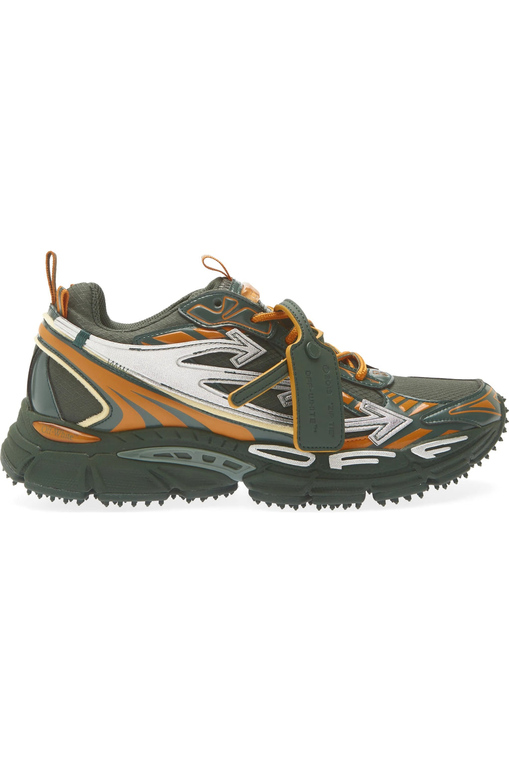 OFF WHITE BE RIGHT BACK PINE GREEN ORANGE