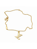 LOUIS VUITTON LV INITIALS NECKLACE