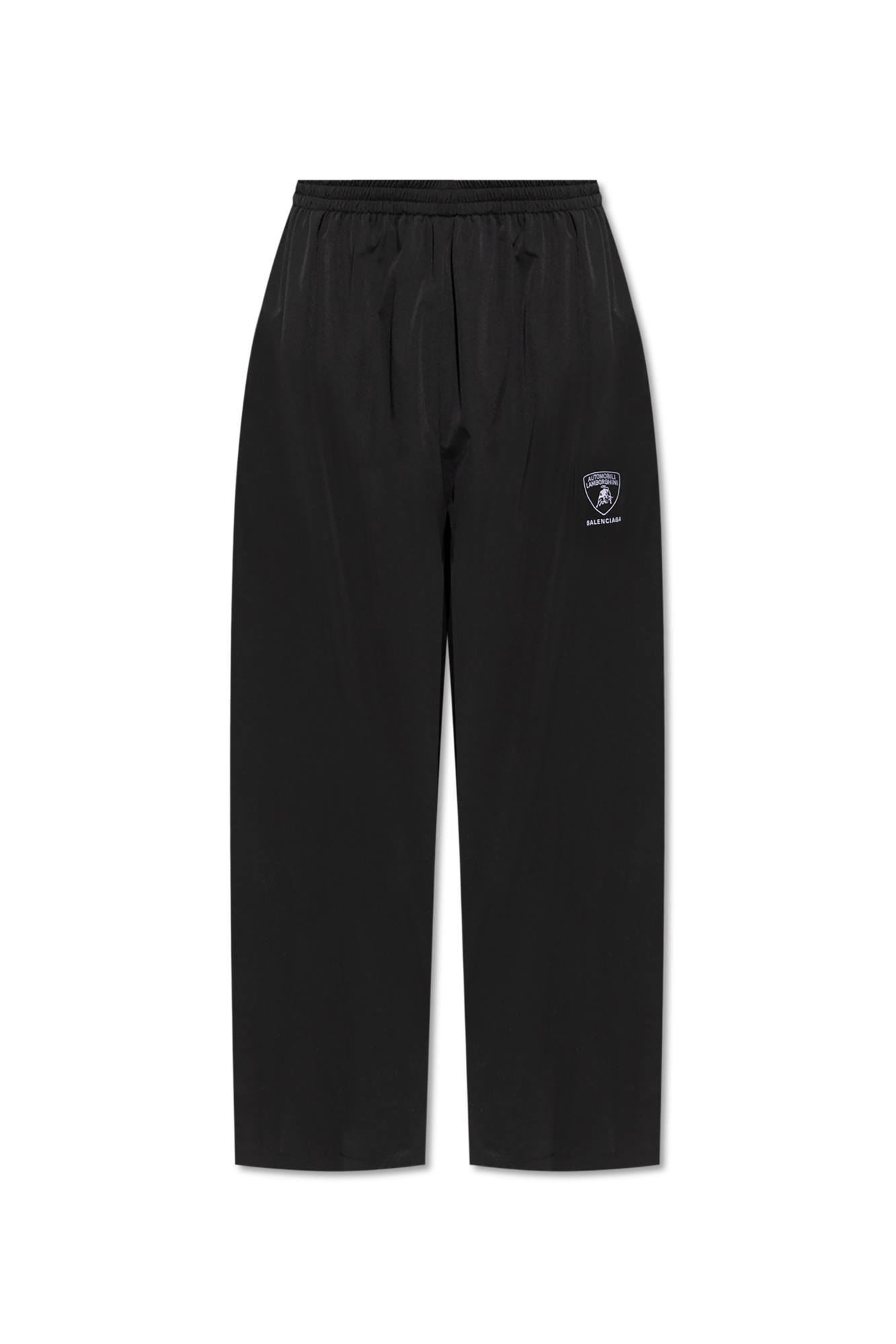 BALENCIAGA AUTOMOBIL LAMBORGHINI TRACKSUIT PANTS BLACK