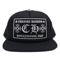 CHROME HEARTS HOLLYWOOD TRUCKER HAT BLACK