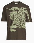 BURBERRY EKD OIL GREEN T-SHIRT