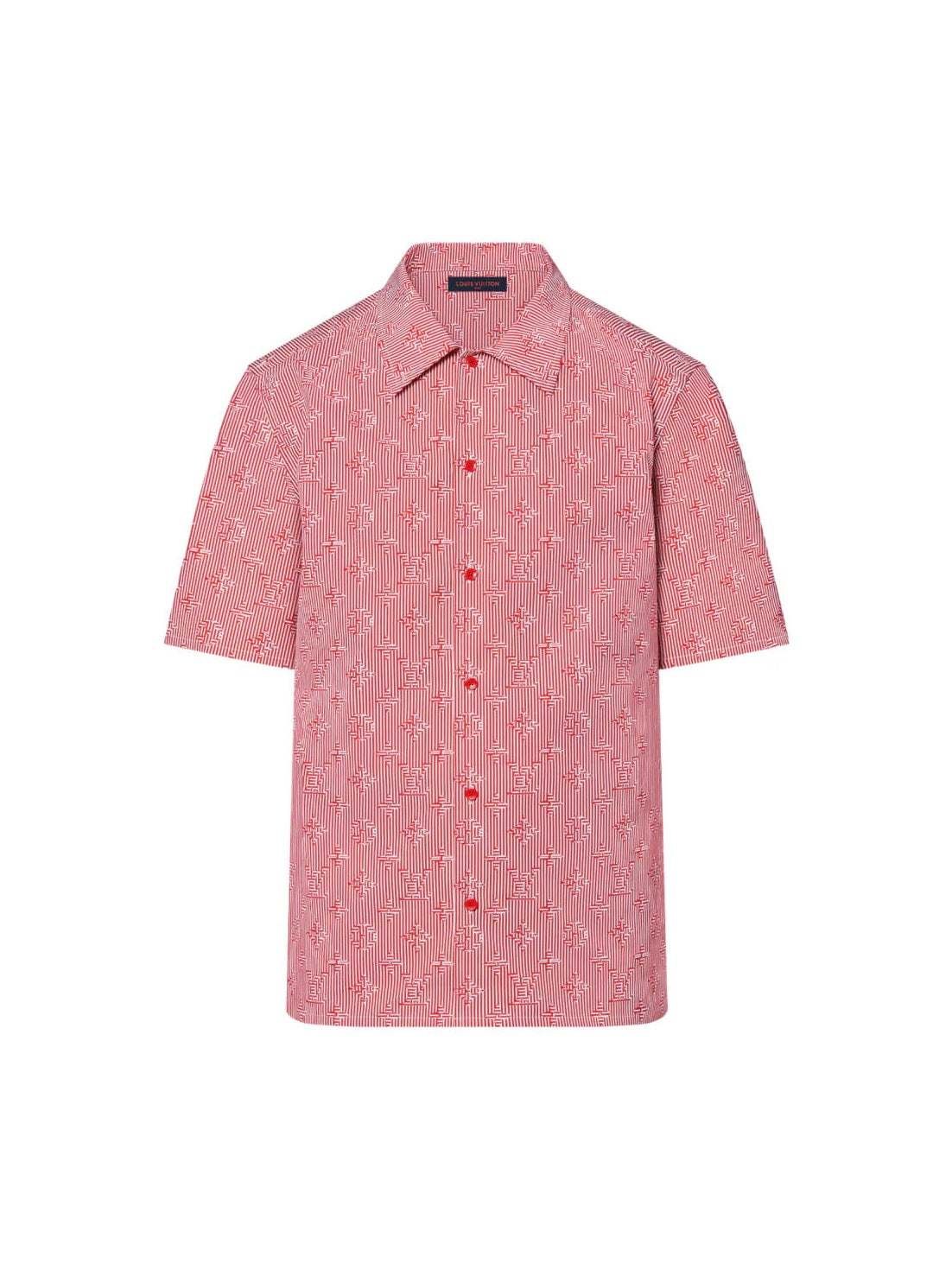 LOUIS VUITTON ILLUSION RED SHIRT