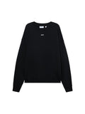 OFF WHITE DOTTED ARROW DIAGONAL SKATE SWEATSHIRT BLACK WHITE