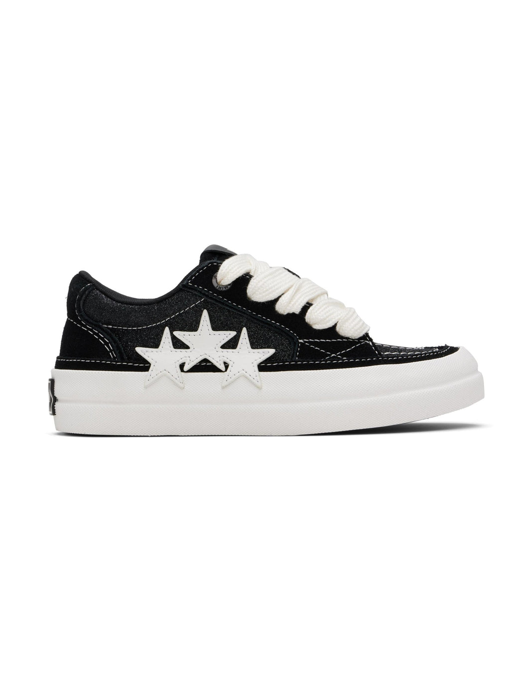 AMIRI BLACK GLITTER SUNSET SKATE SNEAKERS