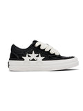 AMIRI BLACK GLITTER SUNSET SKATE SNEAKERS