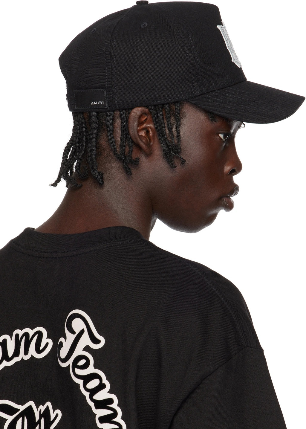 AMIRI BLACK MA CRYSTAL HAT