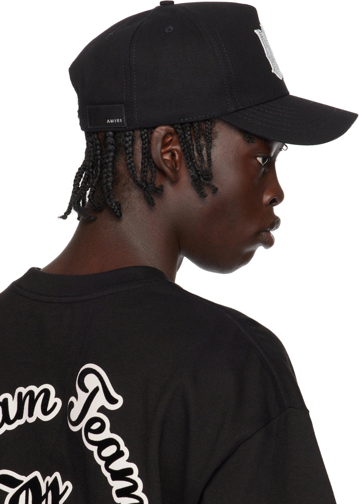 AMIRI BLACK MA CRYSTAL HAT