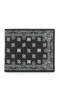 AMIRI MA BANDANA BI-FOLD WALLET BLACK