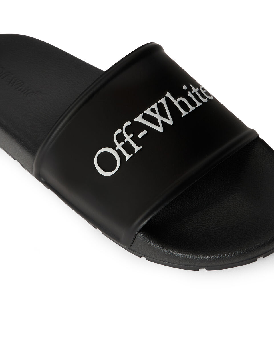 OFF WHITE BOOKISH SLIDERS BLACK