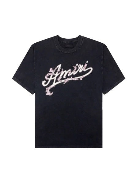AMIRI FILIGREE T SHIRT BLACK