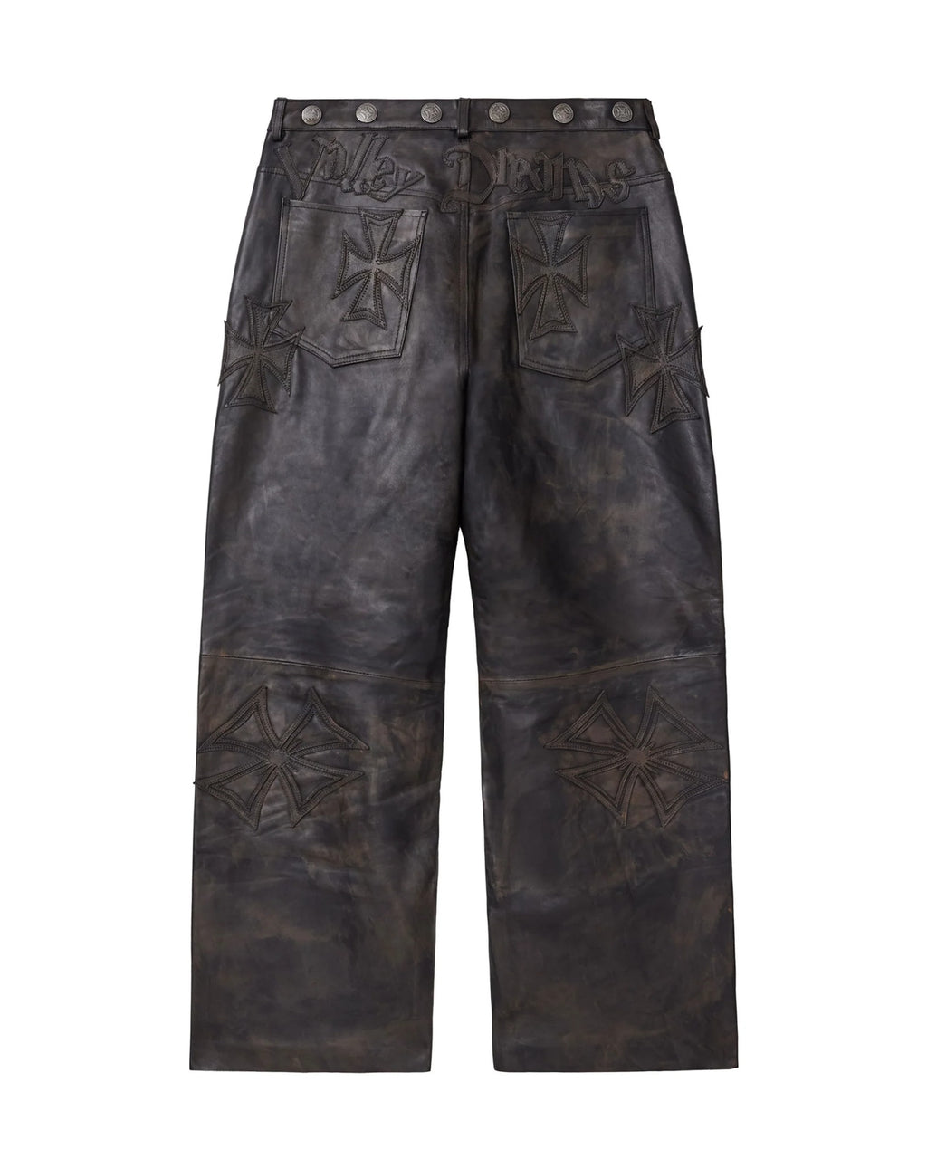 VALE DREAMS CARPENTER CROXXX LEATHER PANTS
