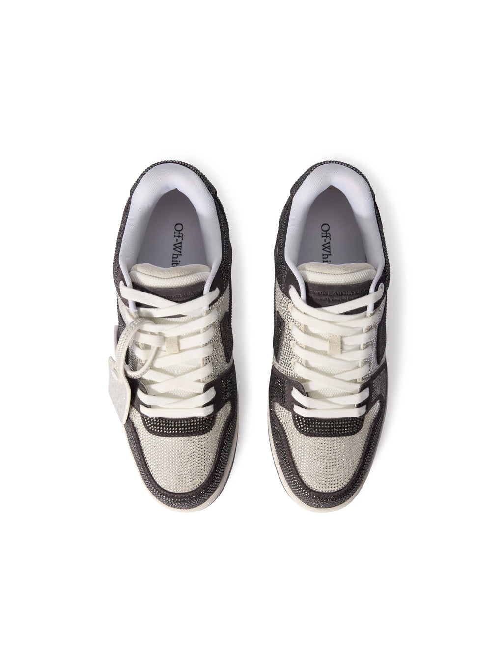 OFF WHITE OUT OF OFFICE CRYSTAL WHITE DARK GREY