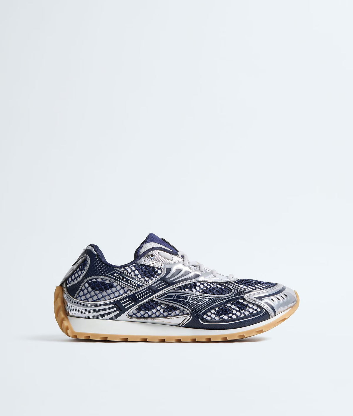 BOTTEGA VENETA ORBIT ABYSS SILVER