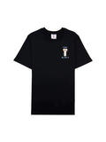 CASABLANCA COLONNE T SHIRT BLACK