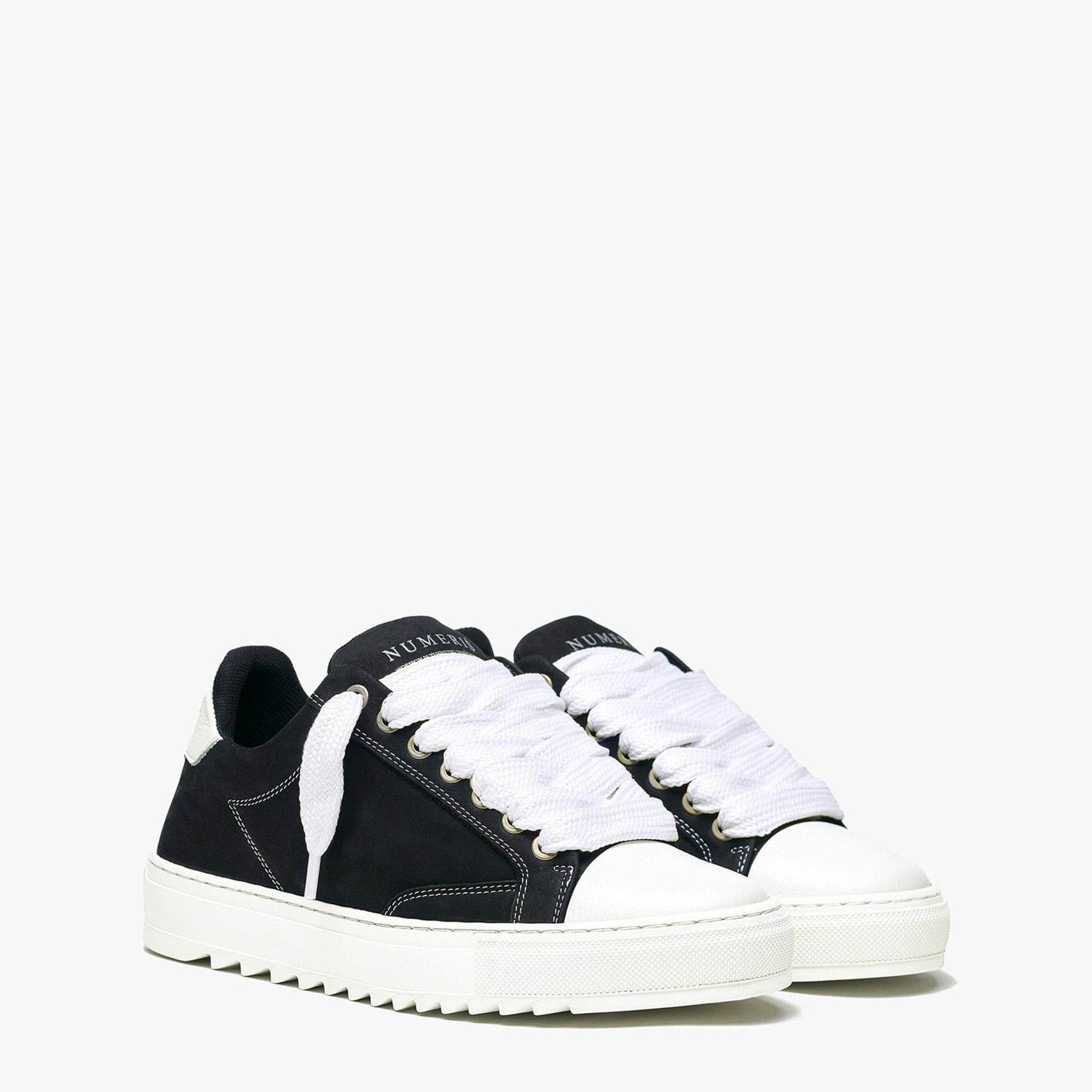 NUMERIS CLASSIC SNEAKERS WHITE BLACK