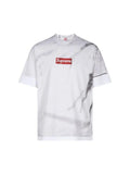 SUPREME MM6 MAISON MARGIELA BOX LOGO T-SHIRT WHITE